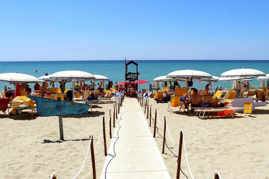 Il lido del nostro splendido resort sul mare.