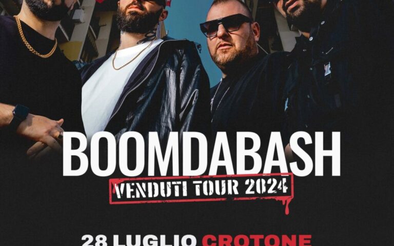 BOOMDABSCH in concerto gratuito a Crotone 28/07/24