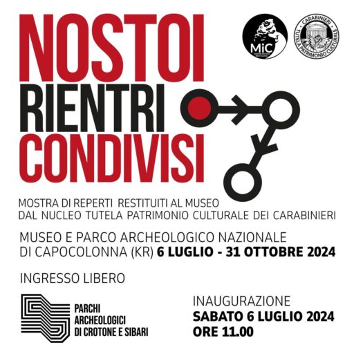 Nostoi – Rientri Condivisi – Museo di Capocolonna – dal 6 luglio